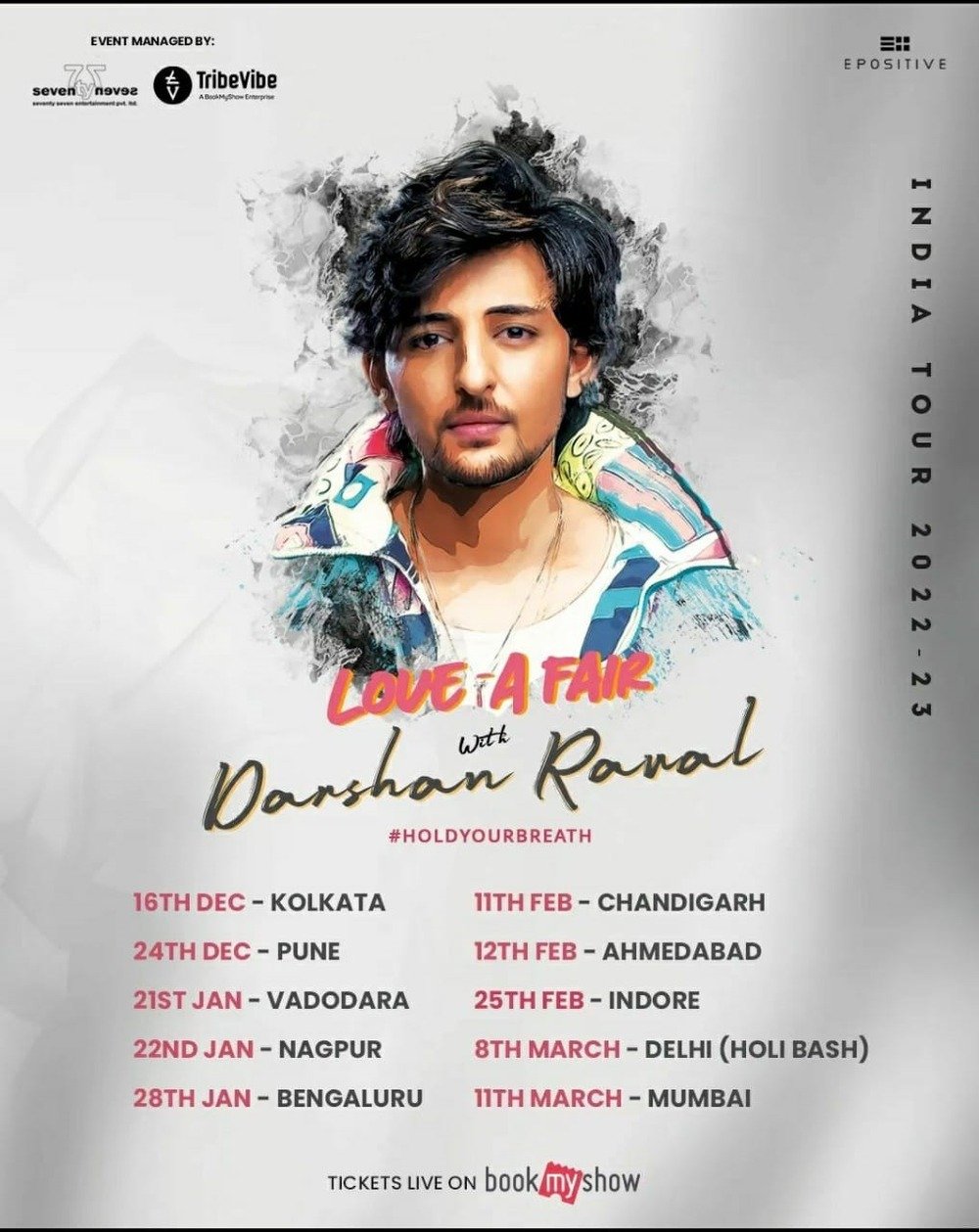 Darshan Raval announces ten-city tour starting with Kolkata on December ...
