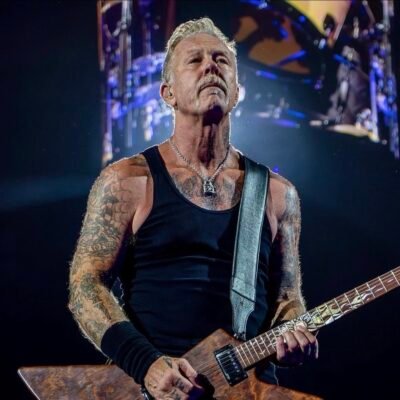 James Hetfield - Metallica: Photo Credit Jeff Yeager