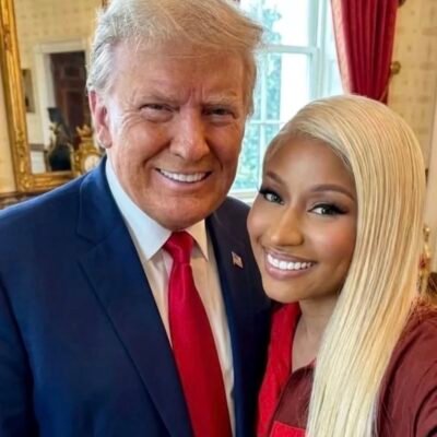 Nick Minaj and President Donald Trump